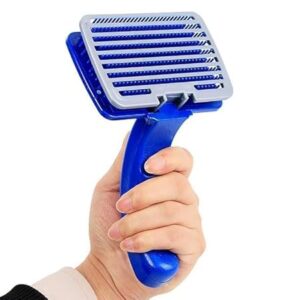 Homacto Dog Self Cleaning Hair Brush, Dog Brush for Grooming, Dog Hair Brush, Comb for Dogs