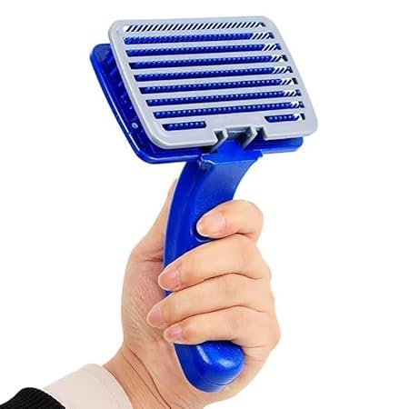 Homacto Dog Self Cleaning Hair Brush, Dog Brush for Grooming, Dog Hair Brush, Comb for Dogs