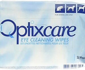 Optixcare 50 Count Eye Cleaning Wipes for Animals