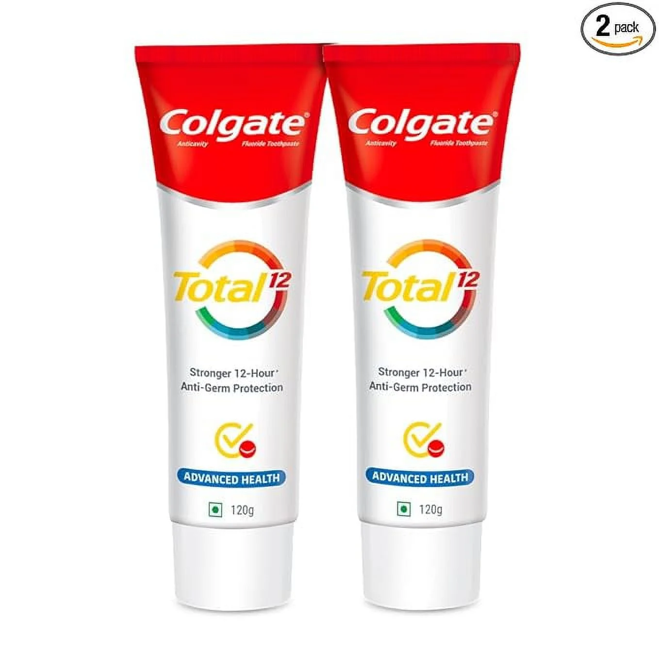 Colgate Total Advanced Health Antibacterial Toothpaste, Combo Pack, 240 gm