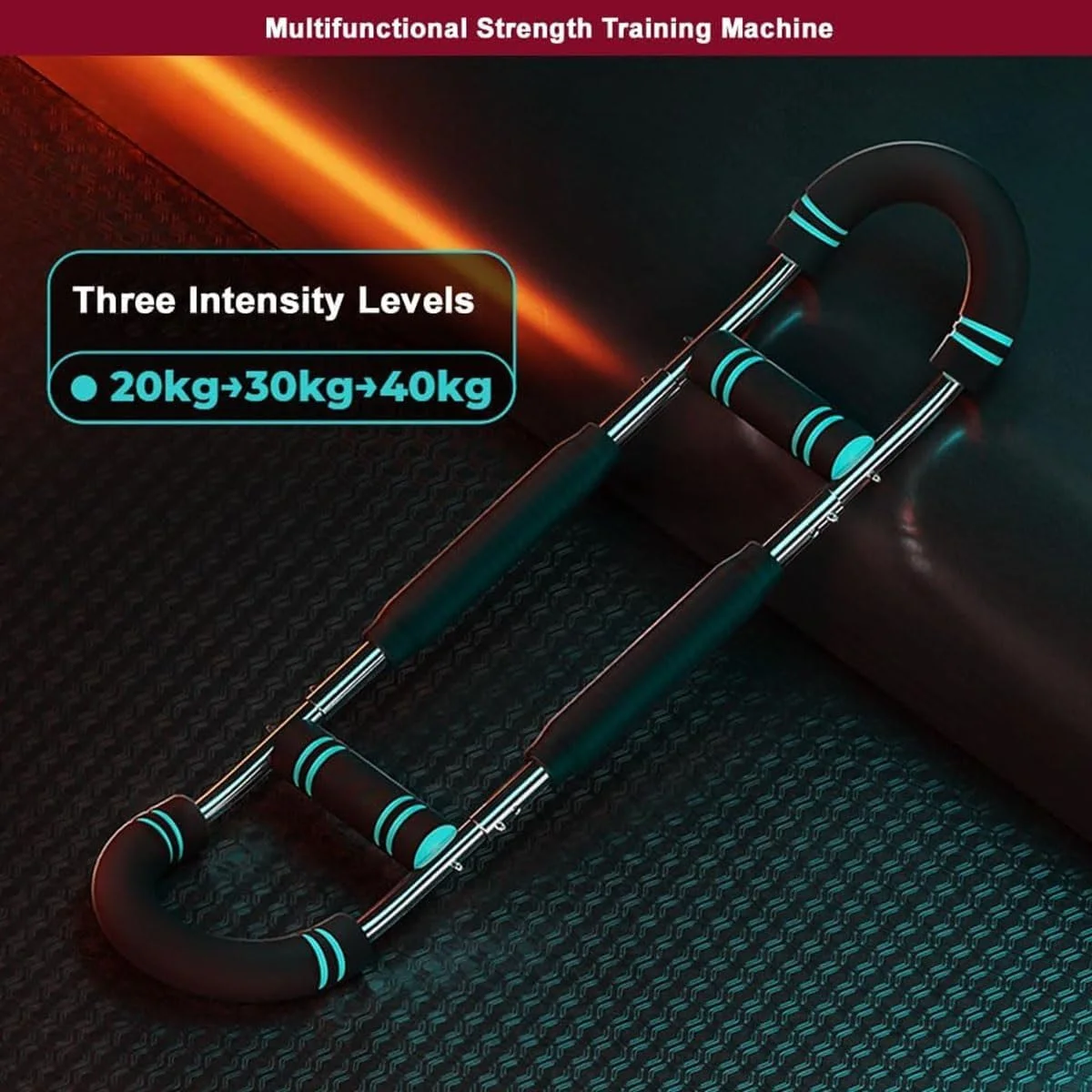 Clearance Twister Arm Trainer, 40-100lb Adjustable Chest Workout Equipment, Arm Trainer, Twister Arm Trainer, Portable Power Twister Bar, Detachable Design Fitness Anywhere, 3 Adjustable